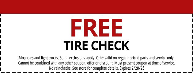 Free Tire Check